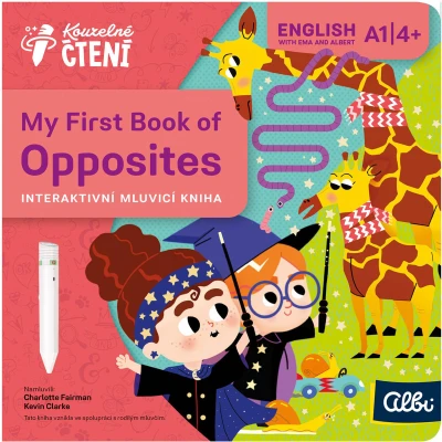 Albi Kouzelné čtení Kniha interaktivní My First Book of Opposites