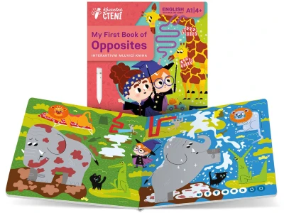 Albi Kouzelné čtení Kniha interaktivní My First Book of Opposites