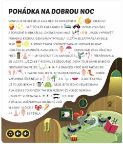 Albi Kouzelné čtení Kniha interaktivní Obrázkové čtení Pohádky vlčího dědečka
