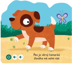 Albi Kouzelné čtení Kniha interaktivní Pes baby minikniha tvarovaná