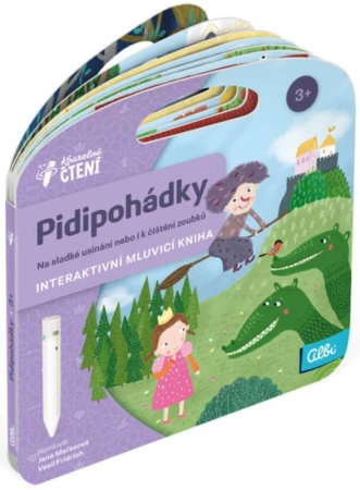 Albi Kouzelné čtení Kniha interaktivní Pidipohádky