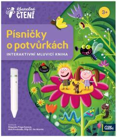 Albi Kouzelné čtení Kniha interaktivní Písničky o potvůrkách