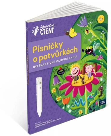 Albi Kouzelné čtení Kniha interaktivní Písničky o potvůrkách