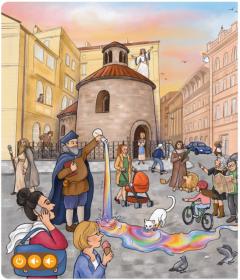 Albi Kouzelné čtení Kniha interaktivní Putování magickou Prahou