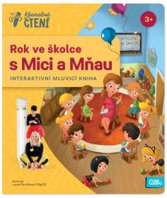 Albi Kouzelné čtení Kniha interaktivní Rok ve školce s Mici a Mňau Albi Kouzelné čtení Kniha interaktivní Rok ve školce s Mici a Mňau