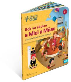 Albi Kouzelné čtení Kniha interaktivní Rok ve školce s Mici a Mňau