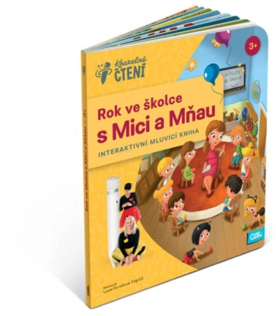 Albi Kouzelné čtení Kniha interaktivní Rok ve školce s Mici a Mňau