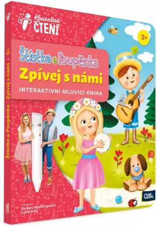 Albi Kouzelné čtení Kniha interaktivní Štístko a Poupěnka Zpívej s námi