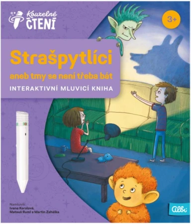 Albi Kouzelné čítanie Kniha interaktívna Strašpytlíci alebo tmy sa netreba báť Albi Kouzelné čítanie Kniha interaktívna Strašpytlíci alebo tmy sa netreba báť