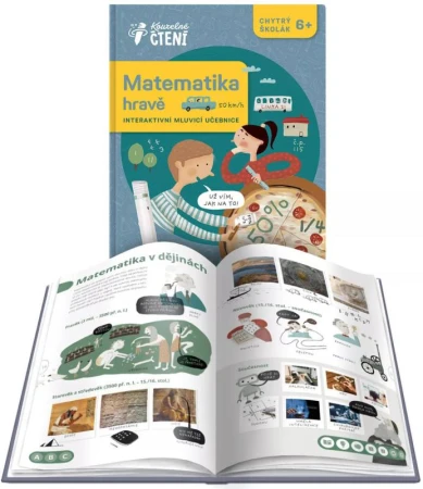 Albi Kouzelné čtení Kniha interaktivní učebnice Matematika hravě