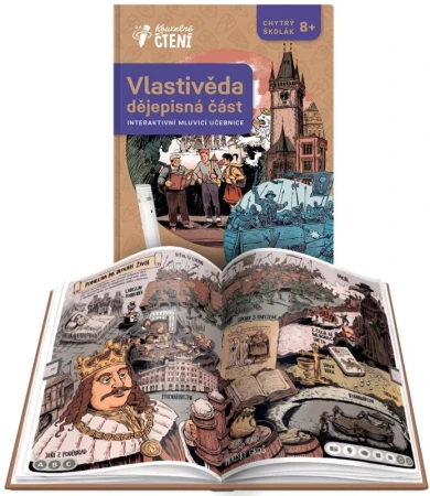 Albi Kouzelné čtení Kniha interaktivní učebnice Vlastivěda Dějepisná část