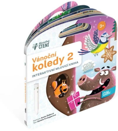 Albi Kouzelné čtení Kniha interaktivní Vánoční koledy 2