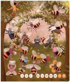 Albi Kouzelné čtení Kniha interaktivní Včelí úl