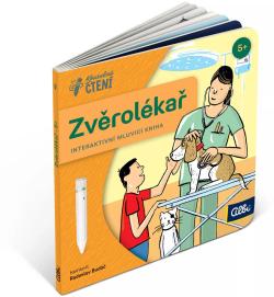 Albi Kouzelné čtení Kniha interaktivní Zvěrolékař minikniha povolání
