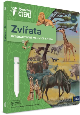 Albi Kouzelné čtení Kniha interaktivní Zvířata