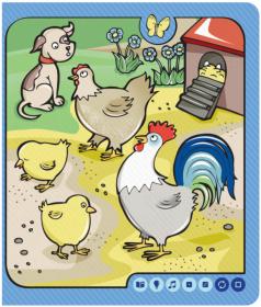 Albi Kouzelné čtení Kniha interaktivní Zvířátka na statku