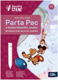 Albi Kouzelné čtení Komiks interaktivní Parta Pac a kletba Modrého Jonáše Albi Kouzelné čtení Komiks interaktivní Parta Pac a kletba Modrého Jonáše