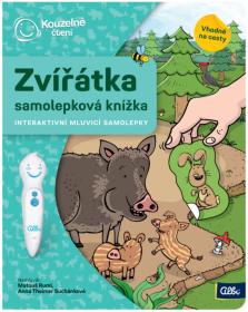 Albi Kouzelné čtení Samolepková knížka interaktivní Zvířátka Albi Kouzelné čtení Samolepková knížka interaktivní Zvířátka