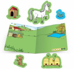 Albi Kouzelné čtení Samolepková knížka interaktivní Zvířátka