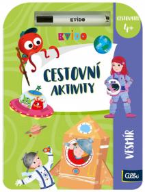 Albi Kvído Cestovní aktivity Vesmír tématický sešit s mazatelným fixem Albi Kvído Cestovní aktivity Vesmír tématický sešit s mazatelným fixem