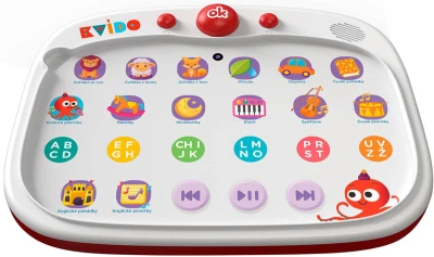 Albi Kvído Mluvící tablík 2 interaktivní naučný tablet na baterie Zvuk
