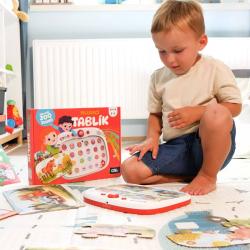 Albi KVÍDO Mluvící tablík dotyková tabulka s kvízy na baterie Zvuk