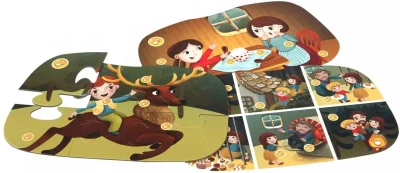 Albi KVÍDO Pohádky Karty a puzzle pro Mluvicí tablík (rozšíření)