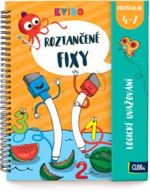 Albi Kvído Roztančené fixy interaktivní sešit s aktivitami různé druhy