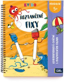 Albi Kvído Roztančené fixy interaktivní sešit s aktivitami různé druhy