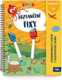 Albi Kvído Roztančené fixy interaktivní sešit s aktivitami různé druhy
