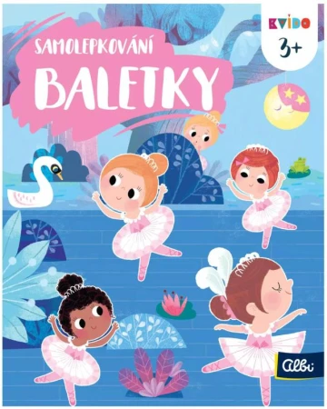 Albi Kvído Samolepkování: Baletky 100 samolepek Albi Kvído Samolepkování: Baletky 100 samolepek