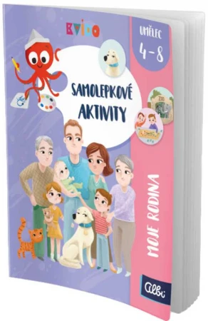 Albi Kvído Samolepkové aktivity: Moje rodina kreativní sešit Albi Kvído Samolepkové aktivity: Moje rodina kreativní sešit