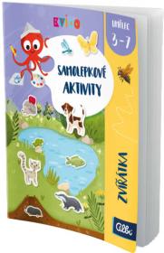Albi Kvído Samolepkové aktivity: Zvířátka kreativní sešit
