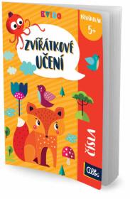 Albi Kvído Zvířátkové učení Čísla naučný sešit se samolepkami