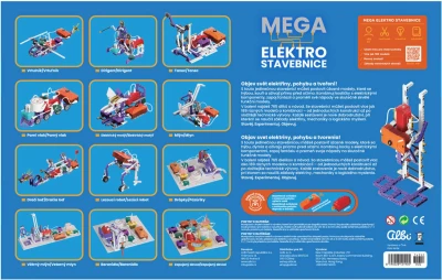 Albi MEGA Elektronická stavebnice 189 modelů na baterie
