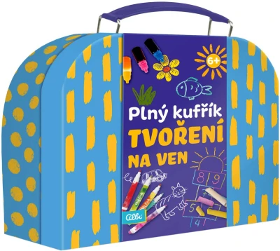 Albi Plný kufřík Tvoření na ven dětská kreativní sada v kufříku Albi Plný kufřík Tvoření na ven dětská kreativní sada v kufříku