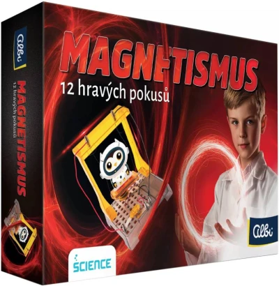 Albi SCIENCE Experimentuj s magnetizmom 12 hravých pokusov Albi SCIENCE Experimentuj s magnetizmom 12 hravých pokusov