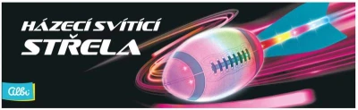 Albi SCIENCE Házecí svítící střela na baterie USB LED Světlo