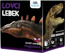Albi Science Lovci lebek Stegosaurus vykopej a vystav si lebku dinosaura
