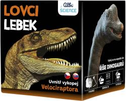 Albi Science Lovci lebek Velociraptor vykopej a vystav si lebku dinosaura Albi Science Lovci lebek Velociraptor vykopej a vystav si lebku dinosaura