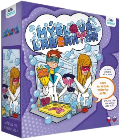Albi SCIENCE Mýdlová laboratoř kreativní set výroba voňavých mýdel Albi SCIENCE Mýdlová laboratoř kreativní set výroba voňavých mýdel