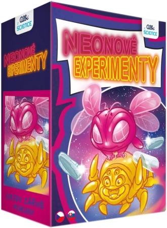 Albi Science Neonové experimenty 2. vydání svítí ve tmě vědecký set Albi Science Neonové experimenty 2. vydání svítí ve tmě vědecký set
