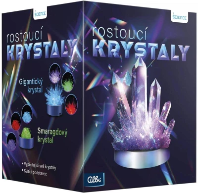 Albi SCIENCE Rostoucí krystaly dětská vzdělávací tvořivá sada Albi SCIENCE Rostoucí krystaly dětská vzdělávací tvořivá sada