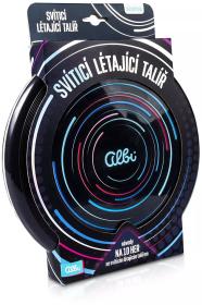 Albi SCIENCE Svítící létající talíř házecí disk frisbee na baterie Světlo
