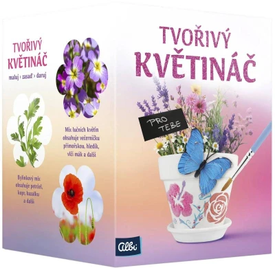 Albi SCIENCE Tvořivý květináč kreativní set malý zahradník Albi SCIENCE Tvořivý květináč kreativní set malý zahradník