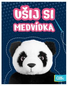 Albi Ušij si medvídka kreativní set výroba plyšáka medvídek Panda