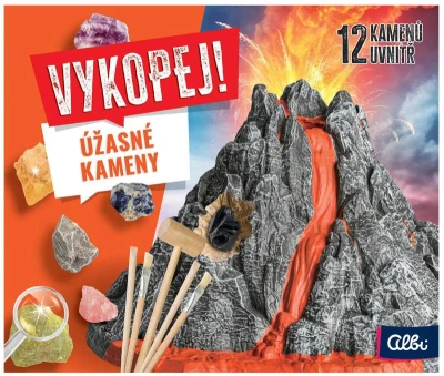 Albi Vykopej! Úžasné kameny malý mineralog