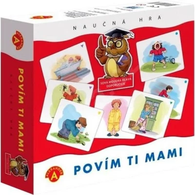 Alexander Hra naučná Povim Ti, mami didaktická (společenská hra) Alexander Hra naučná Povim Ti, mami didaktická (společenská hra)