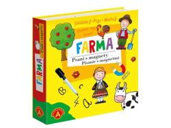 Alexander Psaní s magnety - set Farma - kreslení, aranžování Alexander Psaní s magnety - set Farma - kreslení, aranžování