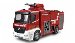 Amewi RC hasičský vůz Mercedes-Benz Arocs 1:18 s funkční stříkačkou + sleva 200,- na příslušenství Amewi RC hasičský vůz Mercedes-Benz Arocs 1:18 s funkční stříkačkou + sleva 200,- na příslušenství